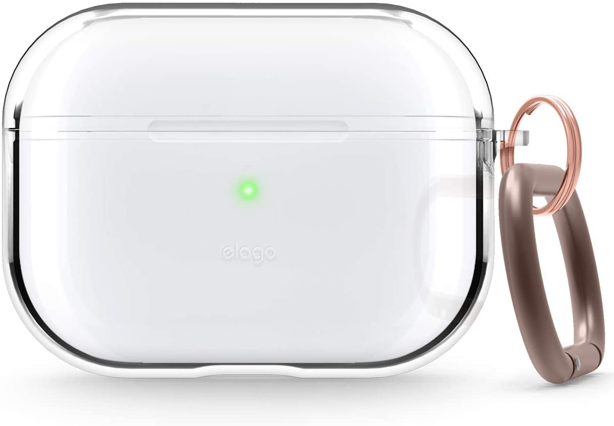 Elago AirPods Pro Clear TPU Hang Case - Διάφανη Θήκη για AirPods Pro 1st Gen - Clear 