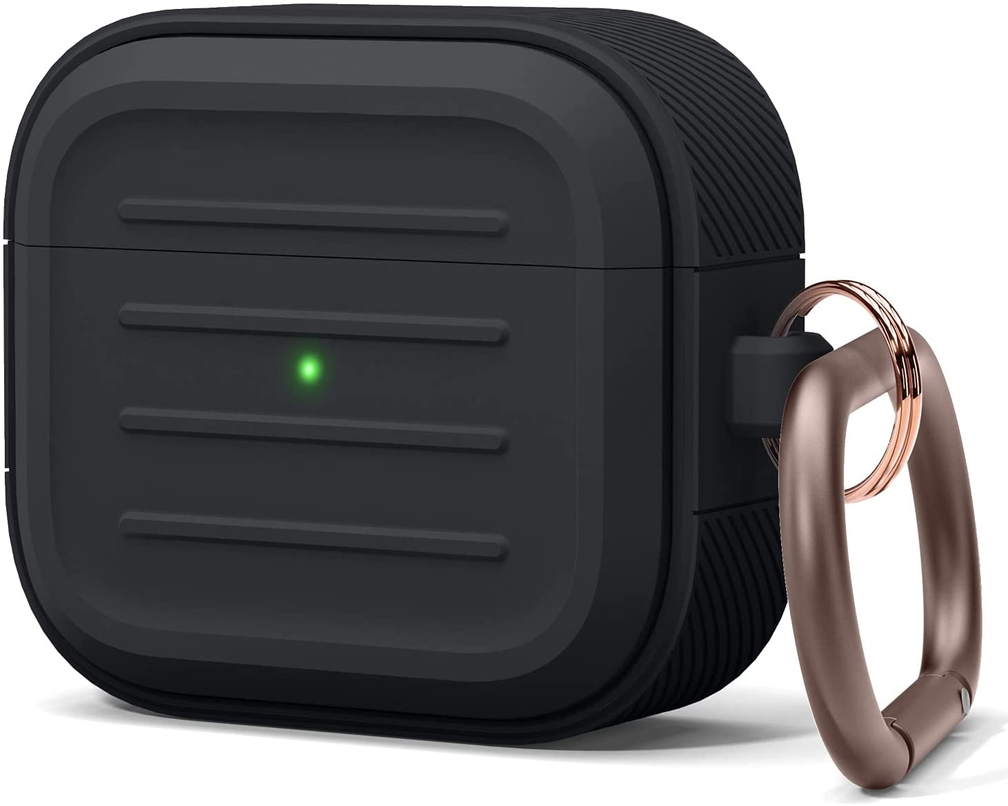 Elago Armor Hang Case - Θήκη Σιλικόνης για AirPods 3rd Gen - Black