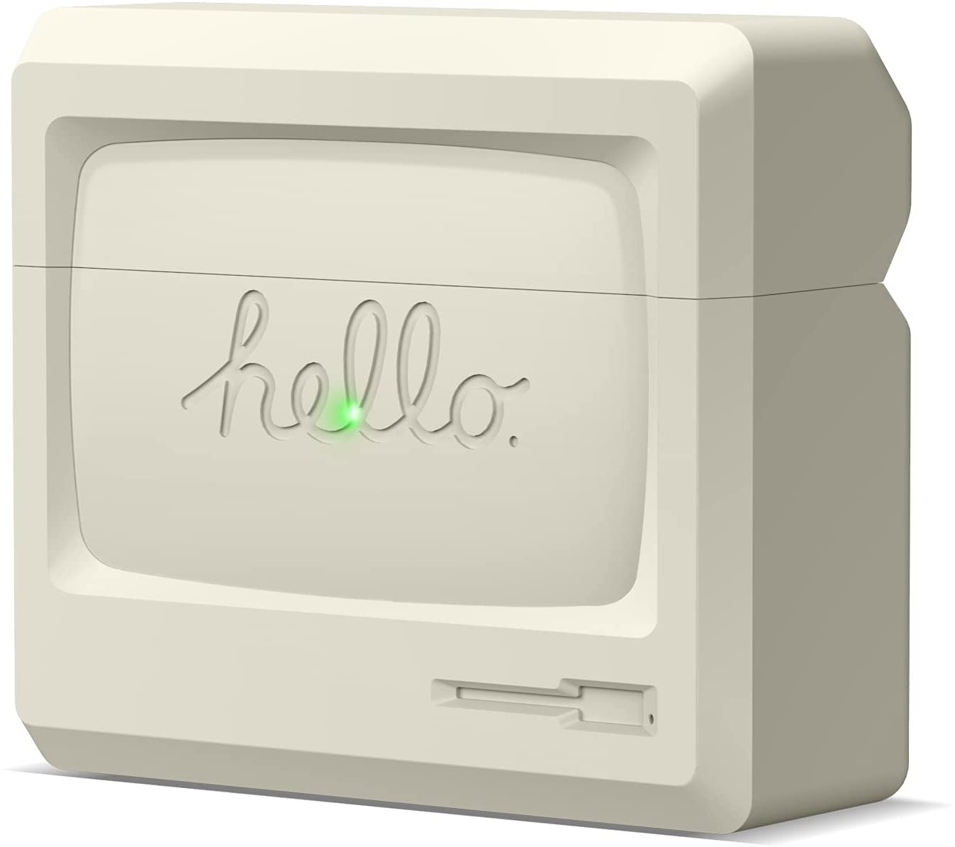 Elago AW3 Case - Ρετρό Θήκη Σιλικόνης για AirPods 3rd Gen - Classic White