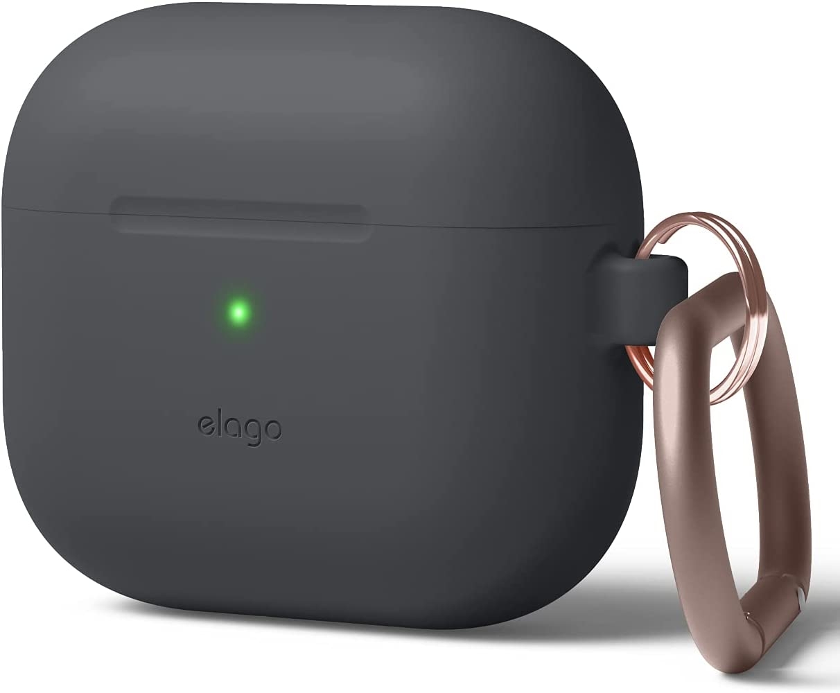 Elago Hang Case - Θήκη Σιλικόνης για AirPods 3rd Gen - Dark Gray