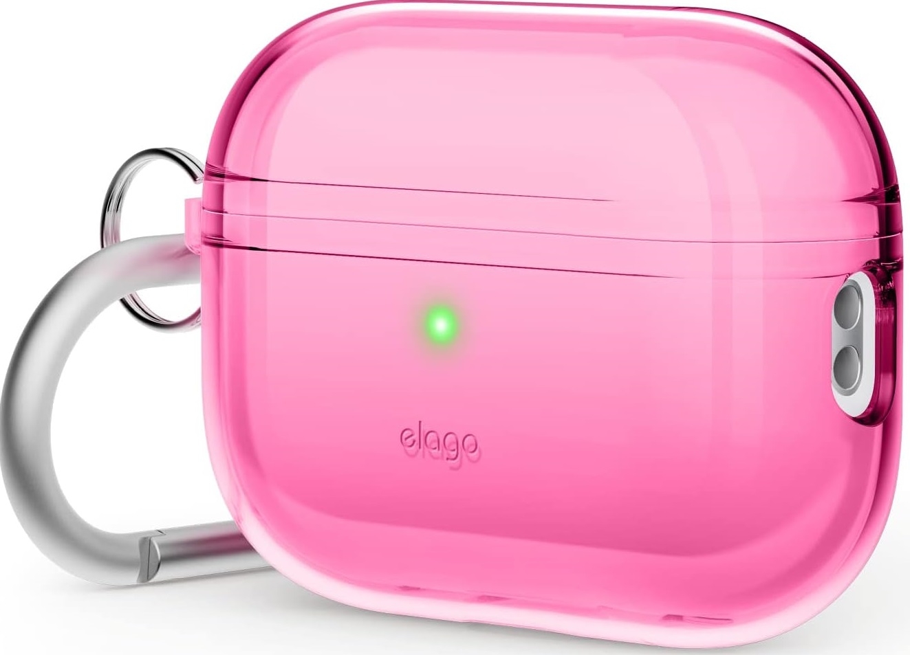 Elago Hang Case - Θήκη Σιλικόνης για Apple AirPods Pro 2nd Gen - Neon Hot Pink