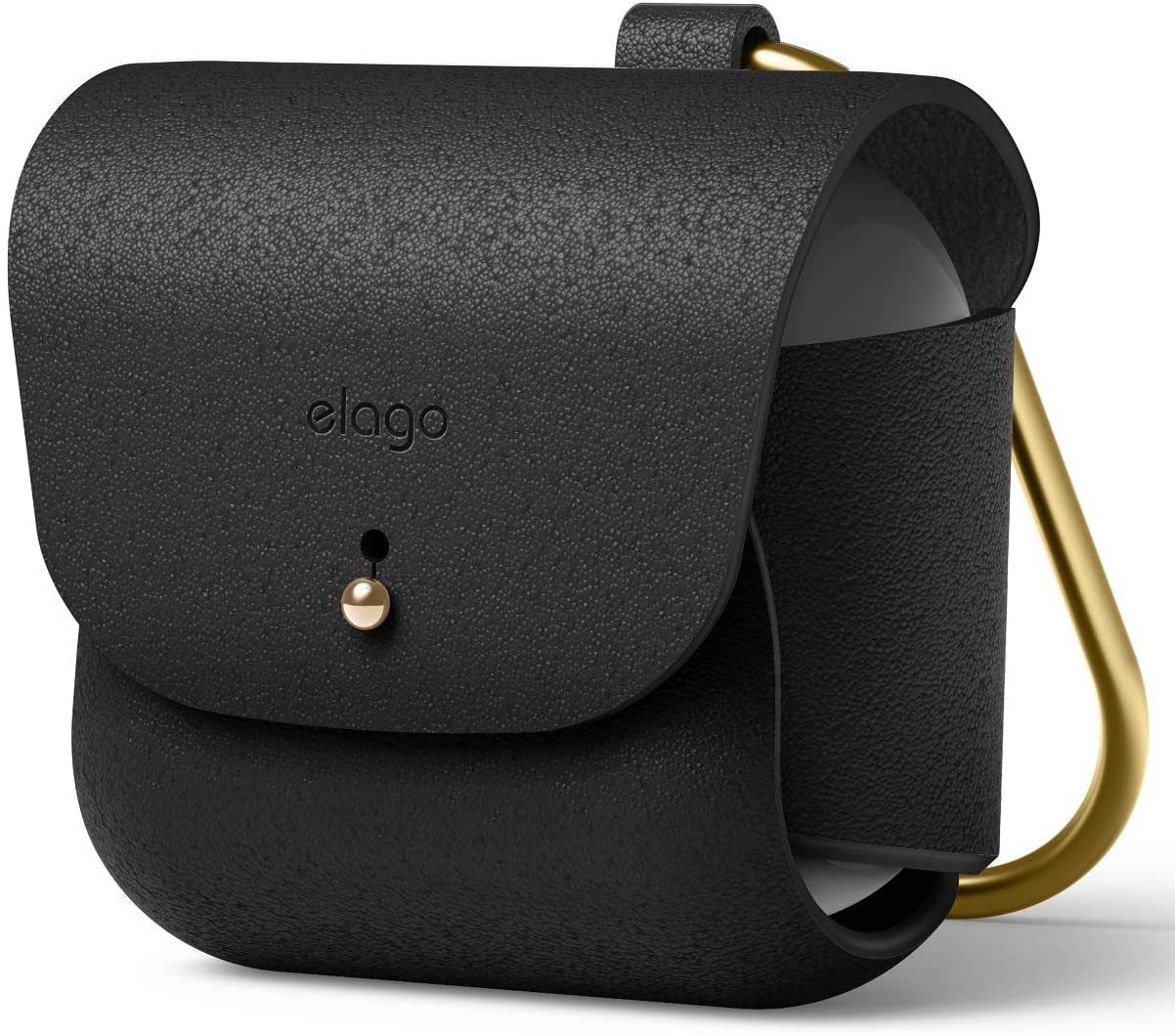 Elago Leather Case - Δερμάτινη Θήκη για AirPods 3rd Gen - Black 