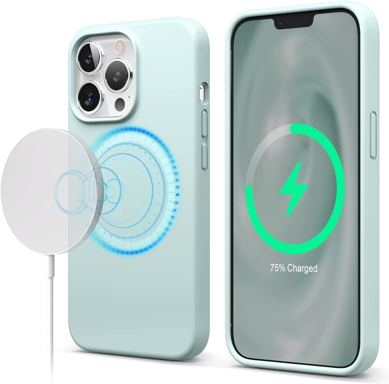 Elago MagSafe Θήκη Σιλικόνης Apple iPhone 13 Pro - Mint