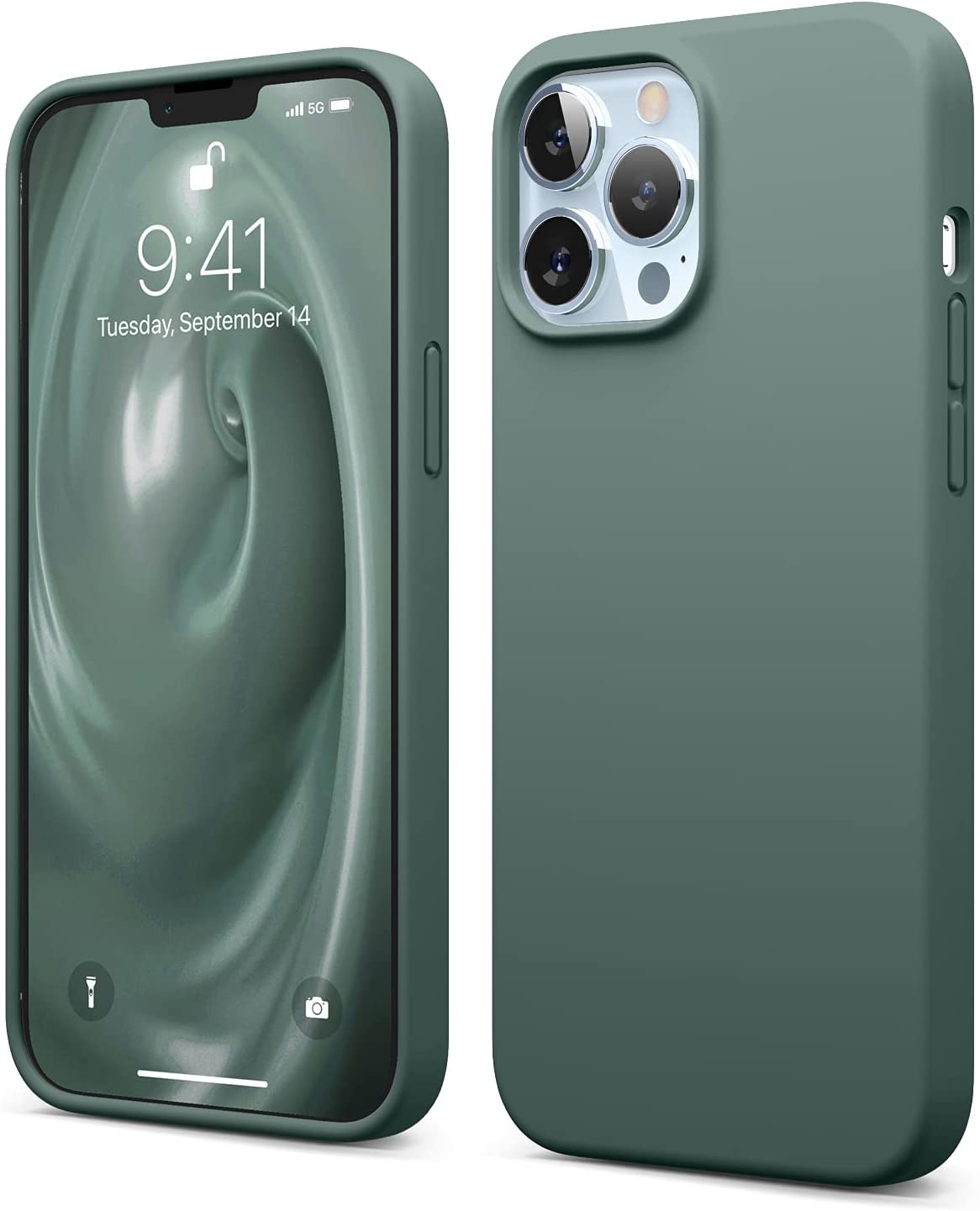 Elago Premium Θήκη Σιλικόνης Apple iPhone 13 Pro Max - Midnight Green