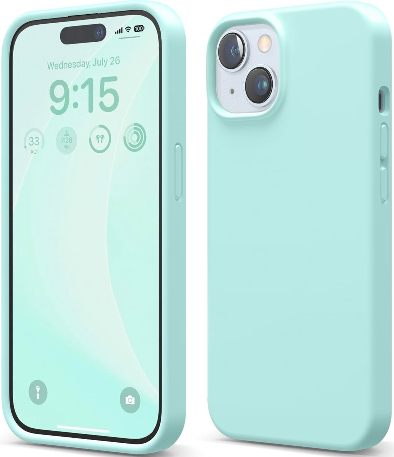 Elago Silicone Case - Premium Θήκη Σιλικόνης Apple iPhone 15 - Aqua Sky