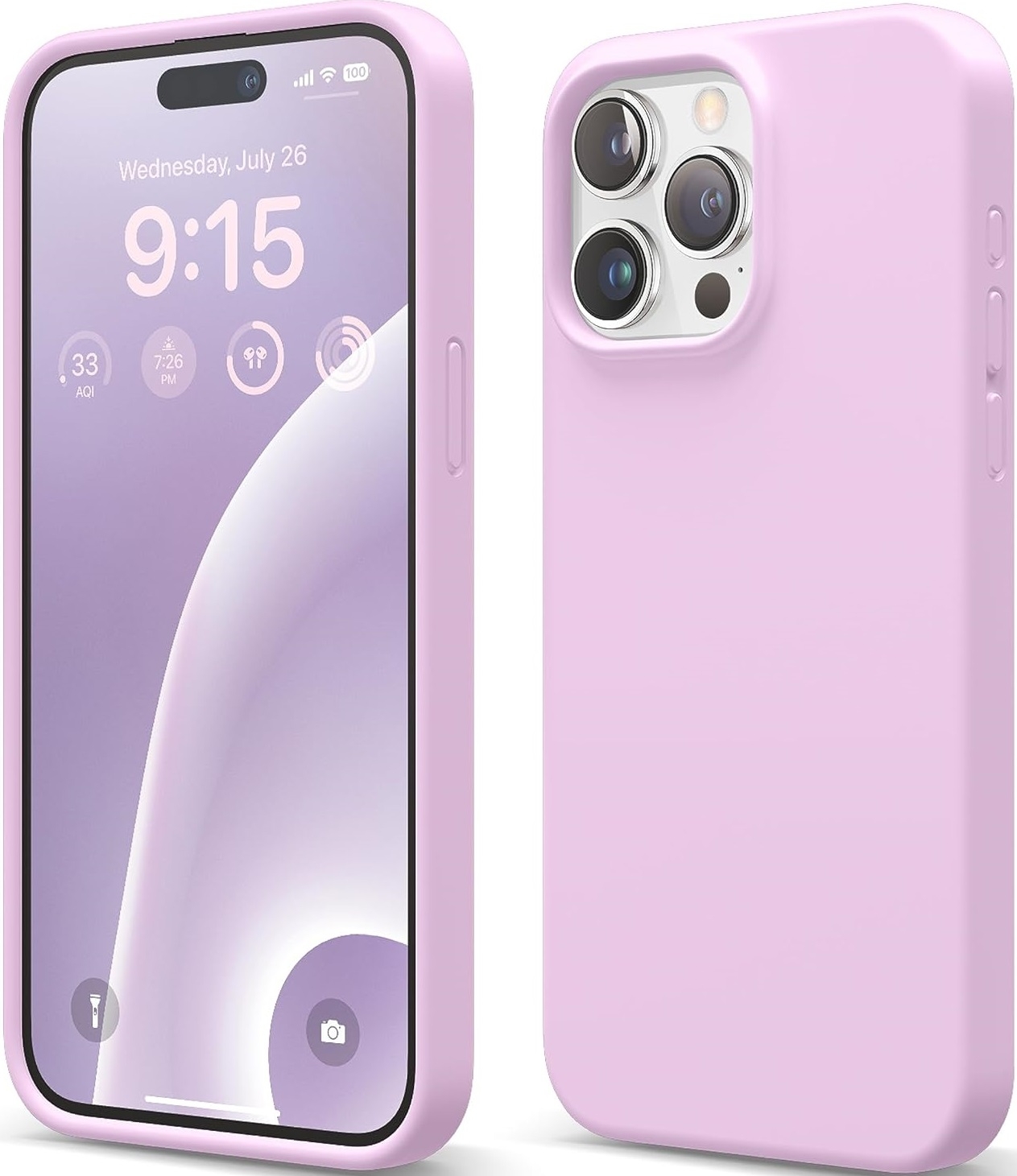 Elago Silicone Case - Premium Θήκη Σιλικόνης Apple iPhone 15 Pro Max - Light Lilac