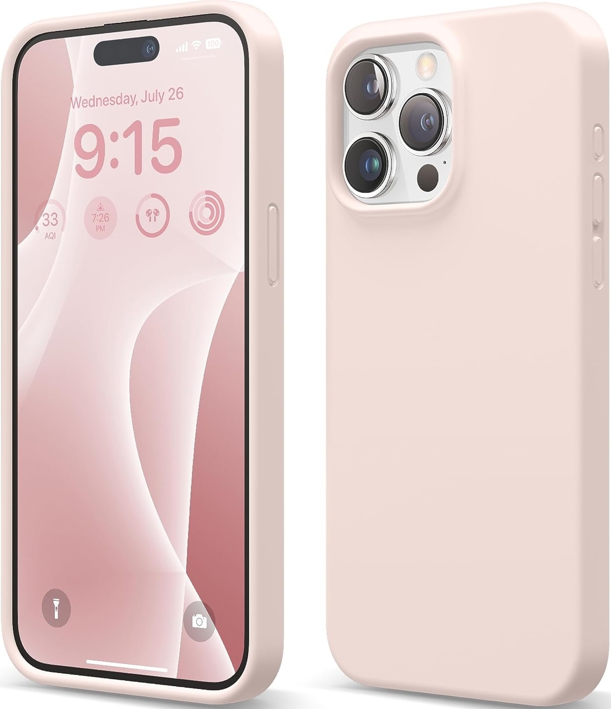 Elago Silicone Case - Premium Θήκη Σιλικόνης Apple iPhone 15 Pro Max - Lovely Pink