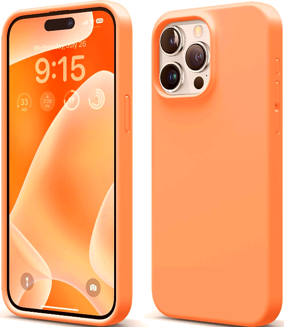 Elago Silicone Case - Premium Θήκη Σιλικόνης Apple iPhone 15 Pro Max - Salmon
