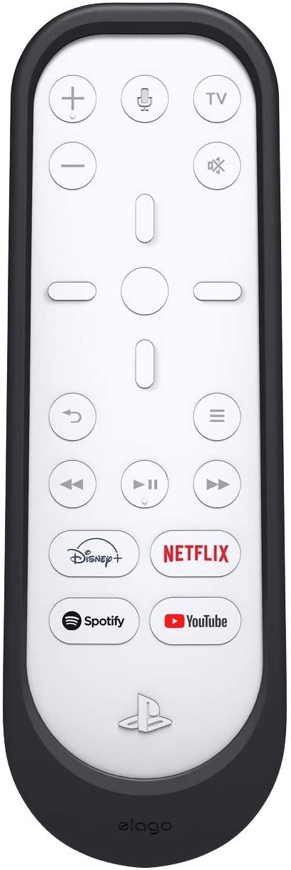 Elago Sony PlayStation 5 Media Remote Control Case - Θήκη Premium Σιλικόνης για Τηλεχειριστήριο PS5 - Black