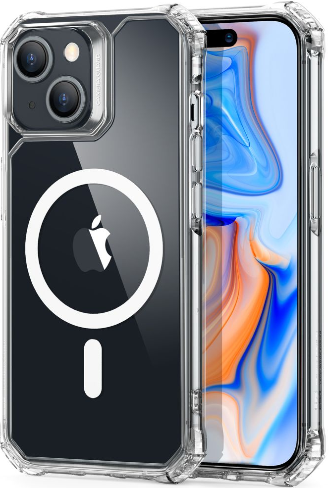 ESR Air Armor HaloLock - Διάφανη Ανθεκτική MagSafe Θήκη Apple iPhone 15 Plus - Clear