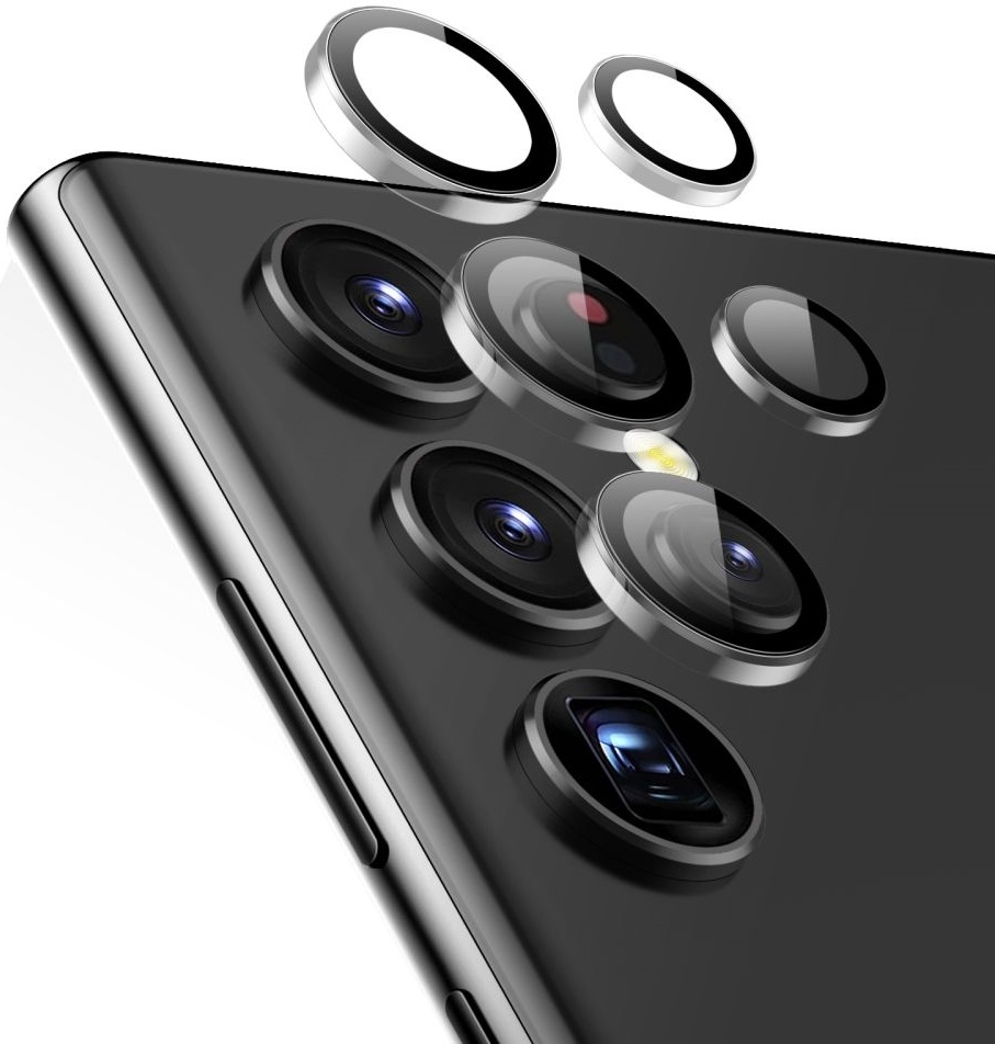 ESR Camera Lens Protector - Αντιχαρακτικό Προστατευτικό Γυαλί για Φακό Κάμερας Samsung Galaxy S23 Ultra - Clear