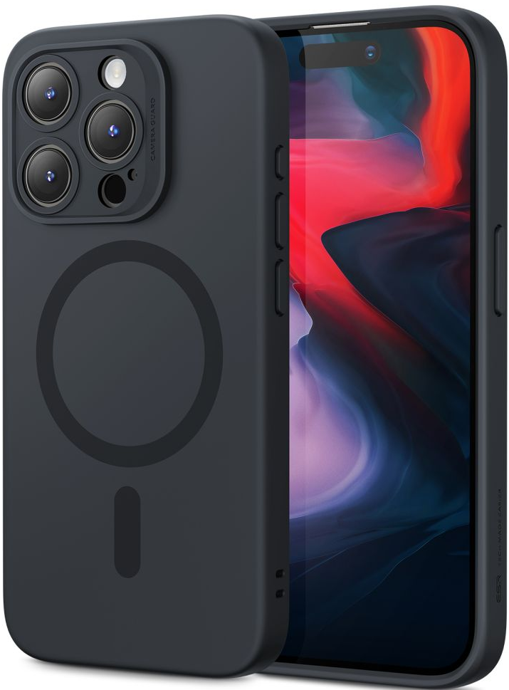 ESR Cloud Soft - MagSafe Θήκη Σιλικόνης Apple iPhone 15 Pro - Black