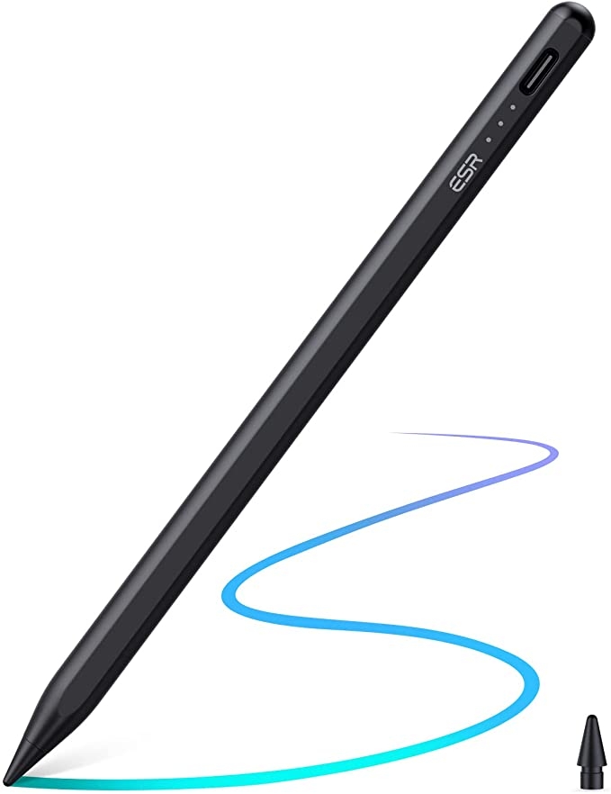 ESR Digital+ Stylus Pencil - Ψηφιακή Μαγνητική Γραφίδα για iPad - Black