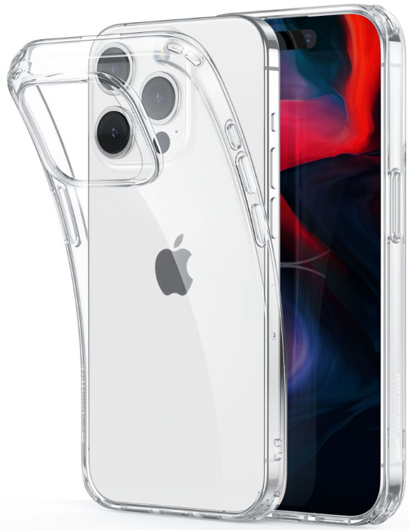 ESR Project Zero - Ανθεκτική Διάφανη Θήκη Σιλικόνης - Apple iPhone 15 Pro Max - Clear