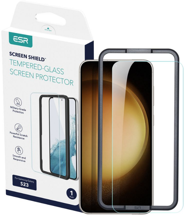 ESR Tempered Glass - Αντιχαρακτικό Γυαλί Προστασίας Οθόνης - Samsung Galaxy S23 - Clear