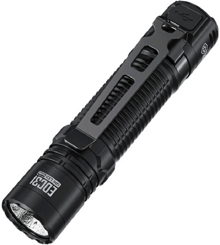 Φακός Nitecore EDC31 Ανθεκτικός Αδιάβροχος Επαναφορτιζόμενος UHi LED 3500 Lumens Μπαταρία 3800 mAh Black