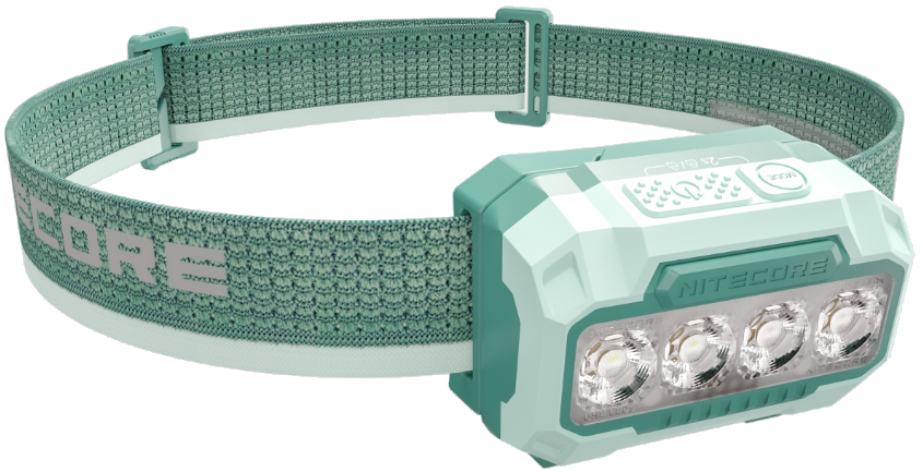 Φακός Nitecore HA23 UHE Headlamp MCT Κεφαλής LED Αδιάβροχος 600 Lumens με 3 x Μπαταρίες ΑΑΑ Myrtle Green