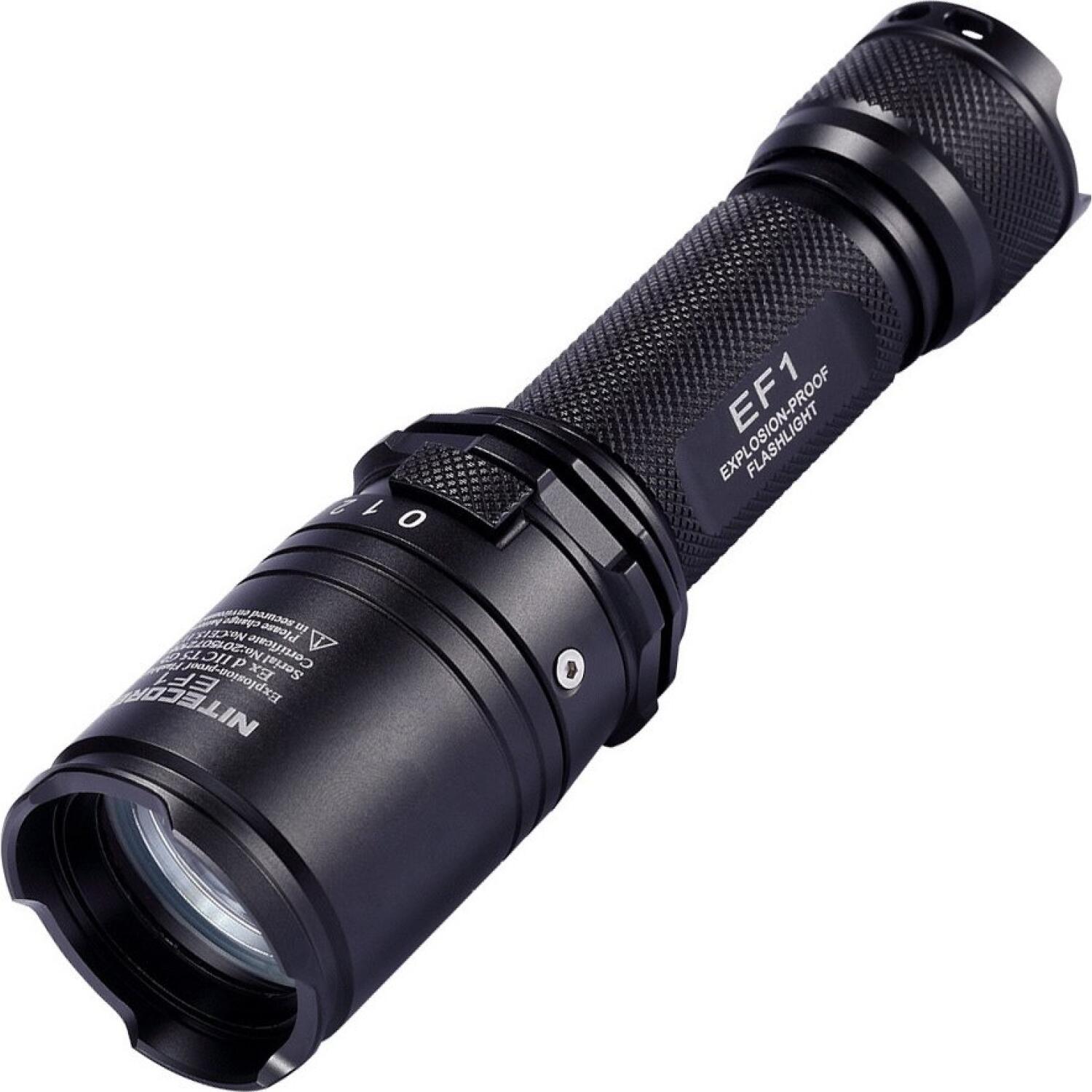 Φακός Nitecore EF1 Explosion-Proof Ανθεκτικός Αντιεκρηκτικός Αδιάβροχος 830 Lumens Black