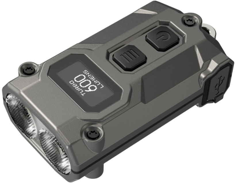 Φακός Nitecore TINI 3 Μπρελόκ LED Αδιάβροχος Επαναφορτιζόμενος 600 Lumens Μπαταρία 330mAh Green Grey