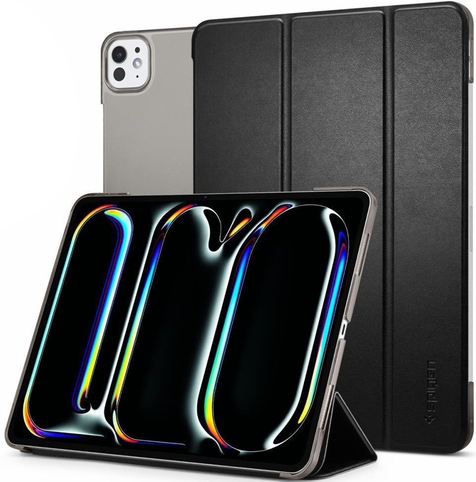 Flip Θήκη με Υποδοχή Apple Pencil - Apple iPad Pro 11" 2024 - Spigen Smart Fold - Black
