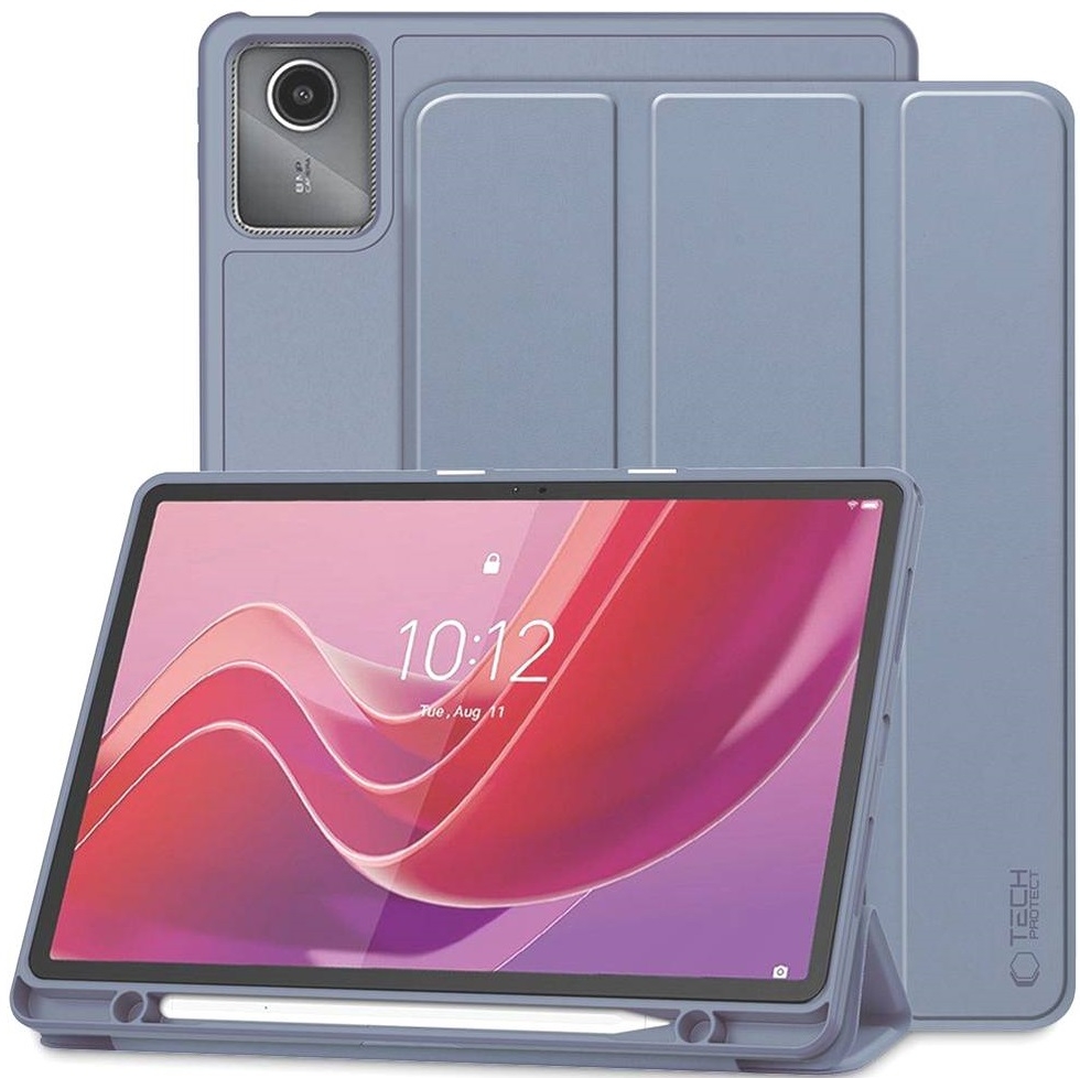 Flip Θήκη με Υποδοχή για Γραφίδα - Lenovo Tab M11 / K11E 11" TB-330 - Tech-Protect SC Pen Smartcase - Lavender