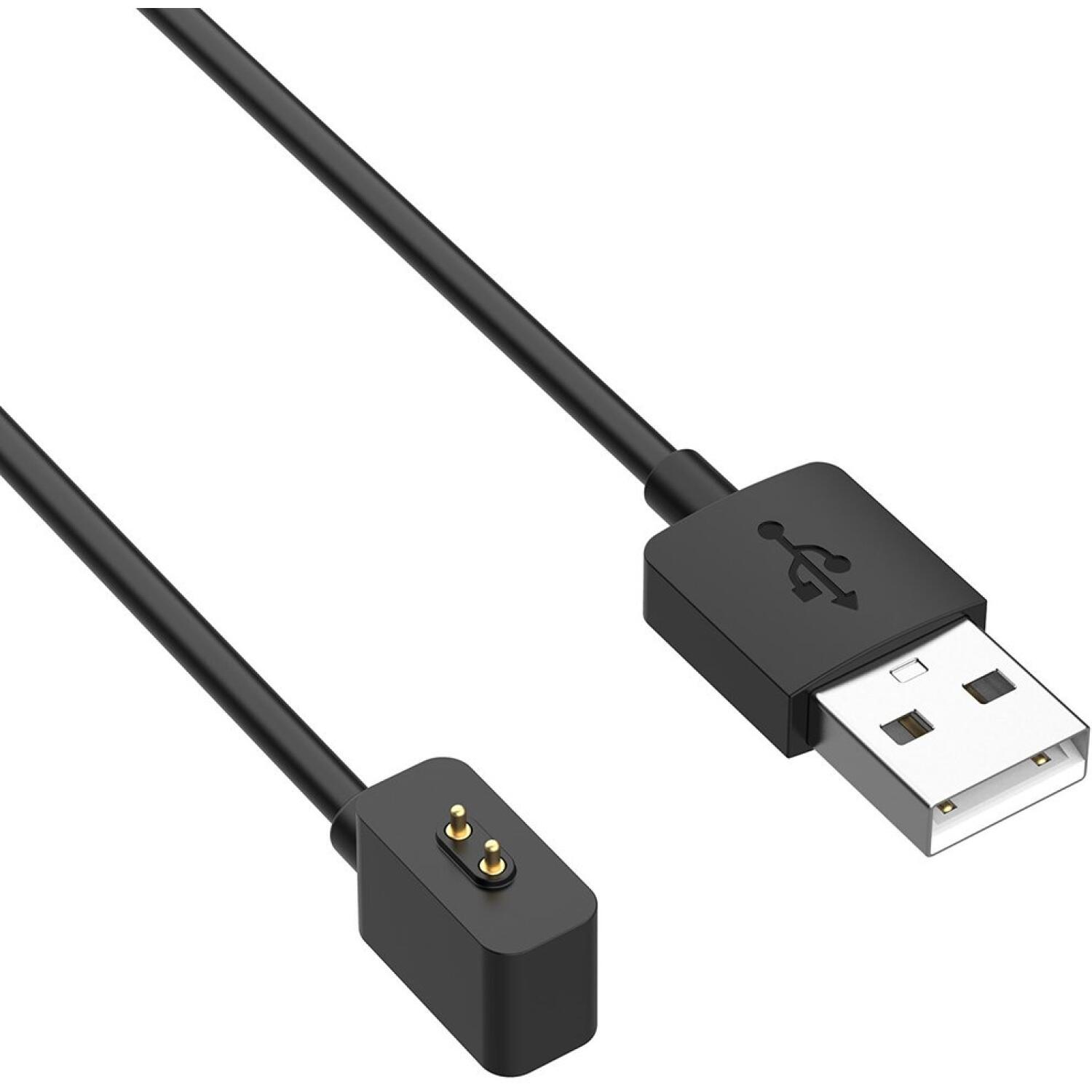 Φορτιστής Techsuit TXC3 Ασύρματο Μαγνητικό USB-A Καλώδιο για Xiaomi Smart Band / Redmi Watch 3.5W 100cm - Black (5949419077195)