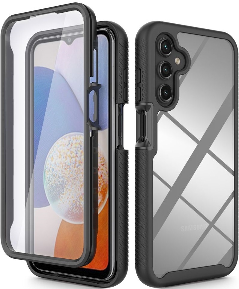 Full Body Θήκη 360° - Samsung Galaxy A15 - Tech-Protect Defense360 - Black