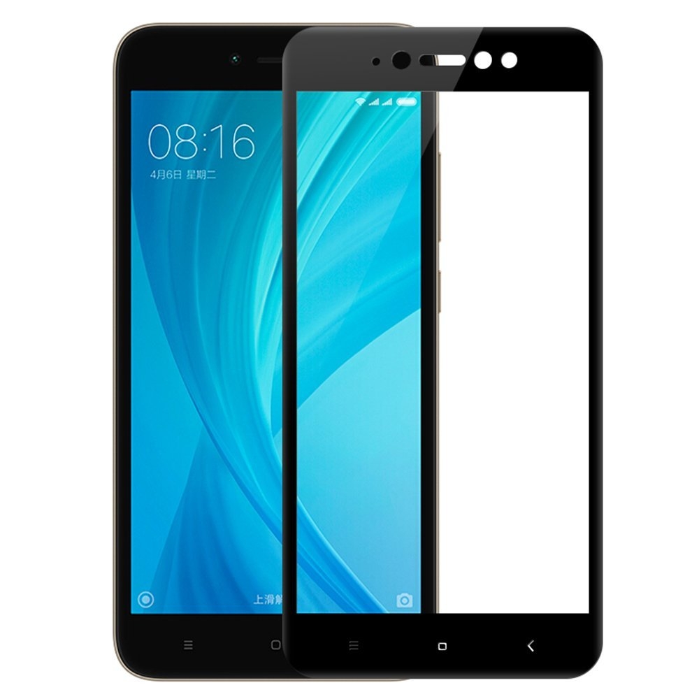 RedShield Tempered Glass - Fullface Αντιχαρακτικό Γυαλί Οθόνης Xiaomi Redmi Note 5A - Black