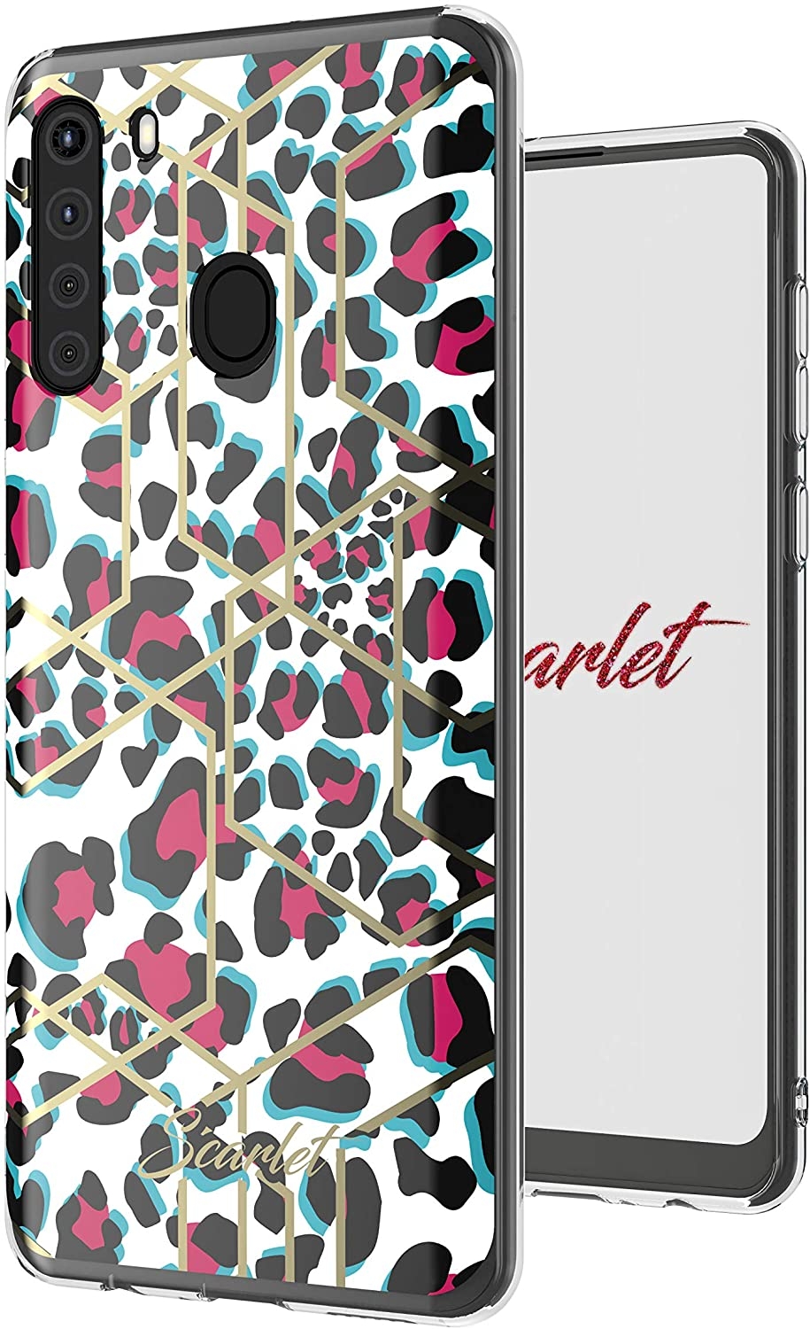 Ghostek Θήκη Stylish Scarlet Samsung Galaxy A21 - Pink Leopard (SCACAS038)