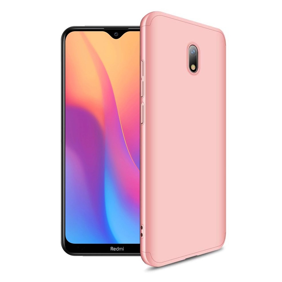 GKK Θήκη Hybrid Full Body 360° Xiaomi Redmi 8A - Rose Gold