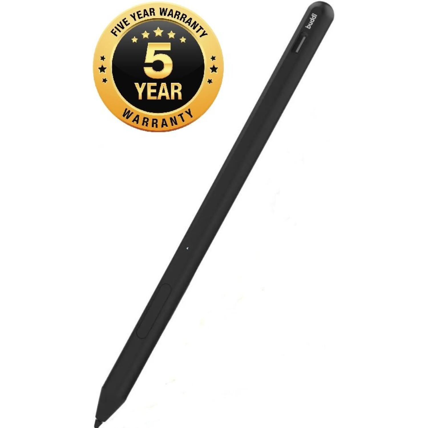 Γραφίδα Buddi Aide MPP Active Stylus Pen Μαγνητική Ψηφιακή Αφής με Palm Rejection για Microsoft / HP / Asus / Acer / Dell 5 Έτη Εγγύηση Black