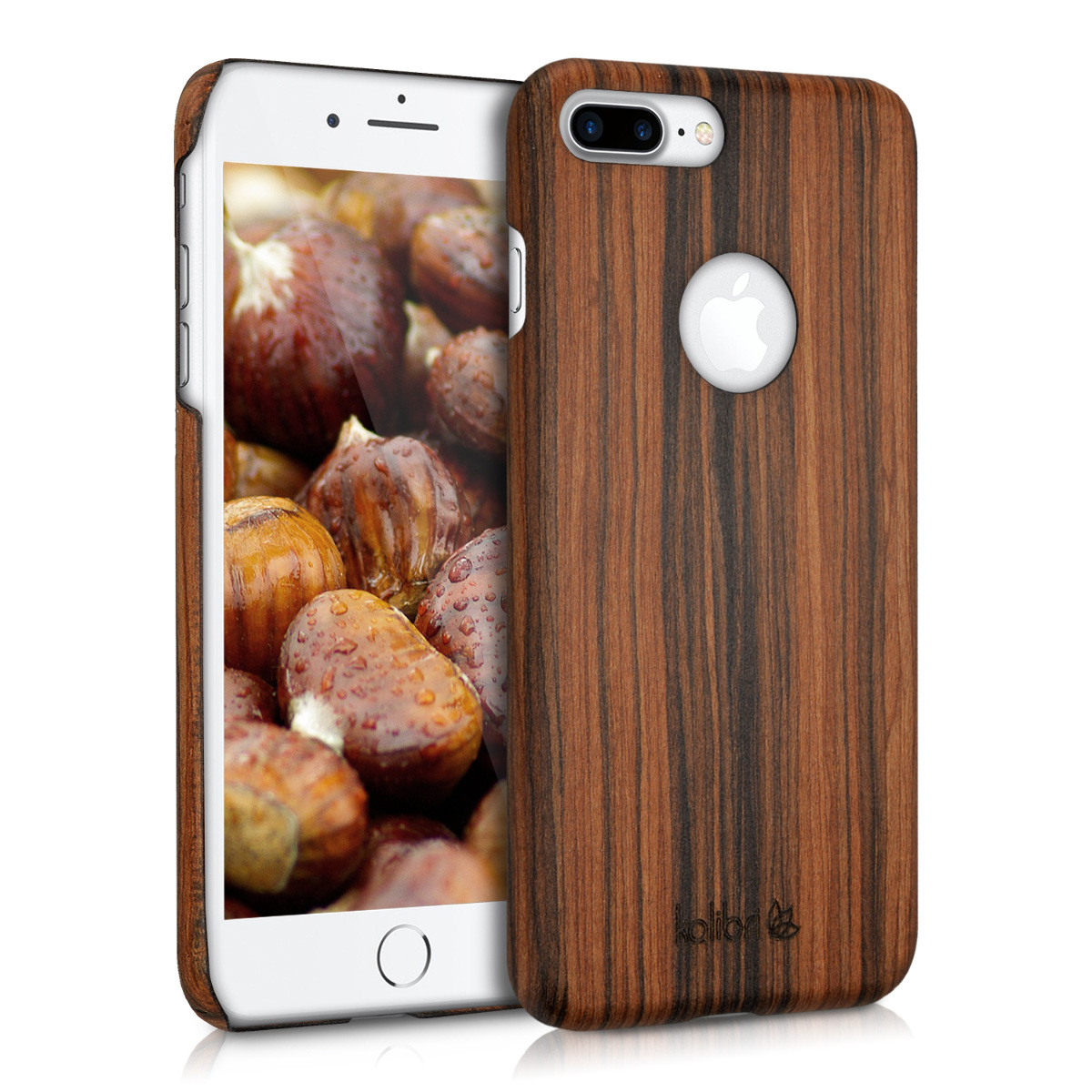 Kalibri Σκληρή Ξύλινη Θήκη iPhone 7 Plus / 8 Plus 
