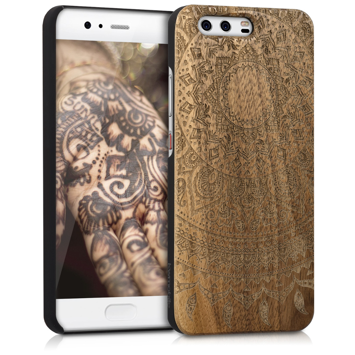 KW Σκληρή Ξύλινη Θήκη Huawei P10