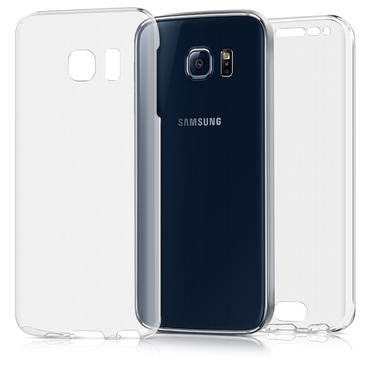 KW Διάφανη Θήκη Σιλικόνης Full Body Samsung Galaxy S6 Edge