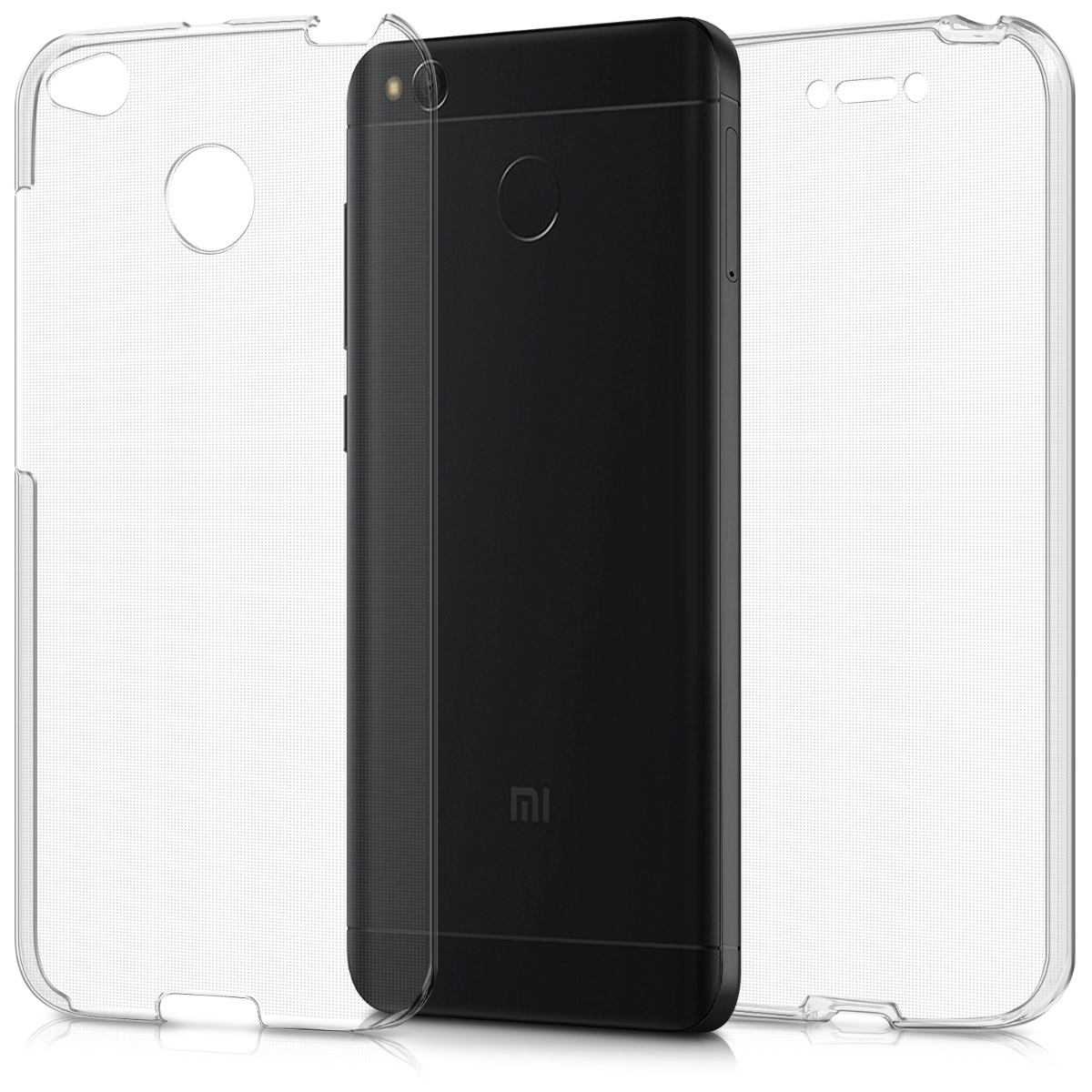 KW Διάφανη Θήκη Σιλικόνης Full Body Xiaomi Redmi 4X