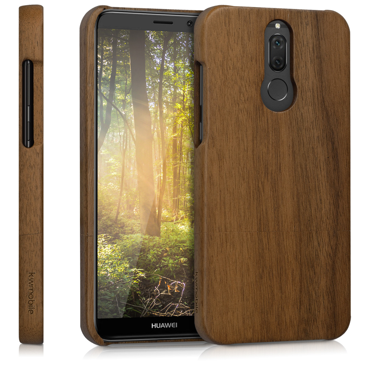 KW Ξύλινη Θήκη Huawei Mate 10 Lite - Brown