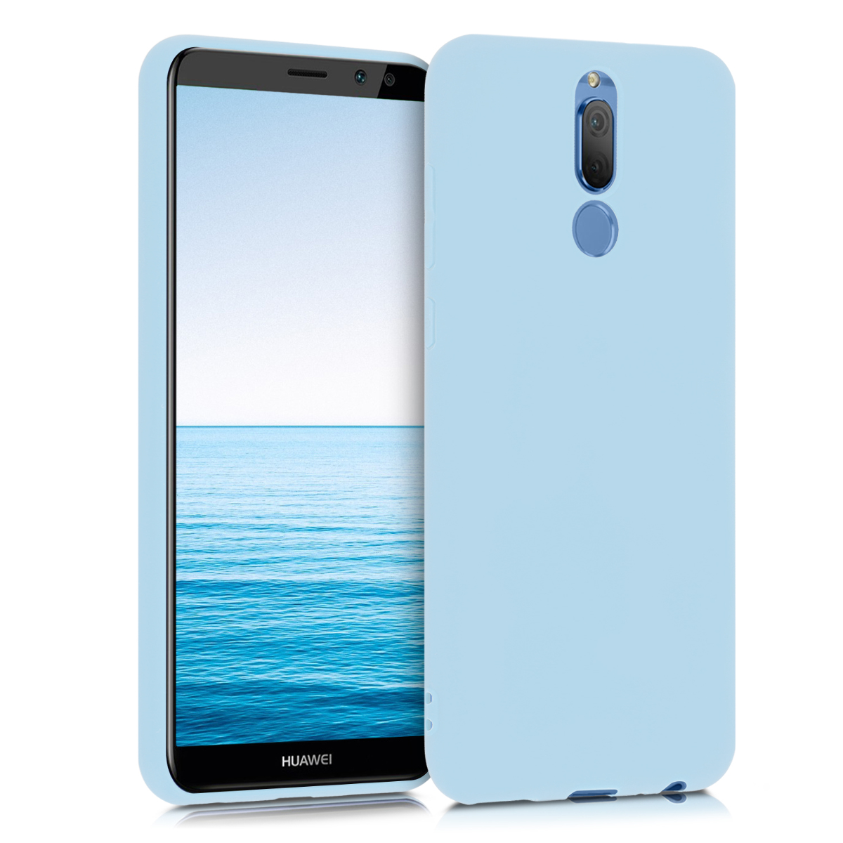 KW Θήκη Σιλικόνης Huawei Mate 10 Lite - Light Blue Matte