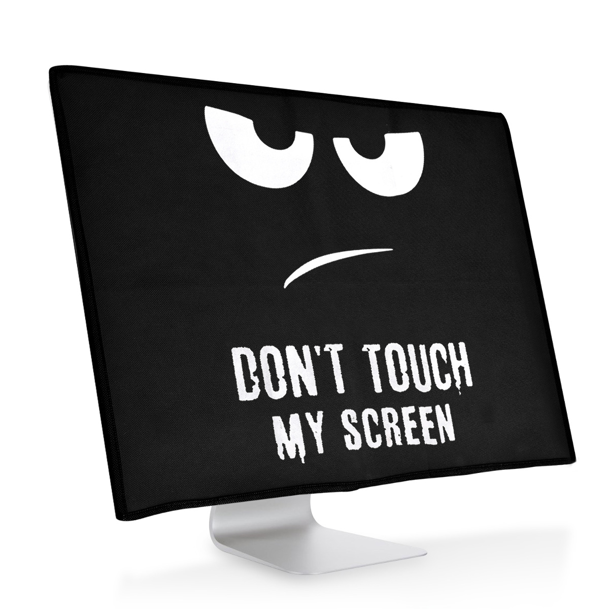 KW Κάλυμμα Οθόνης 31-32" -Don't touch my screen-  White / Black