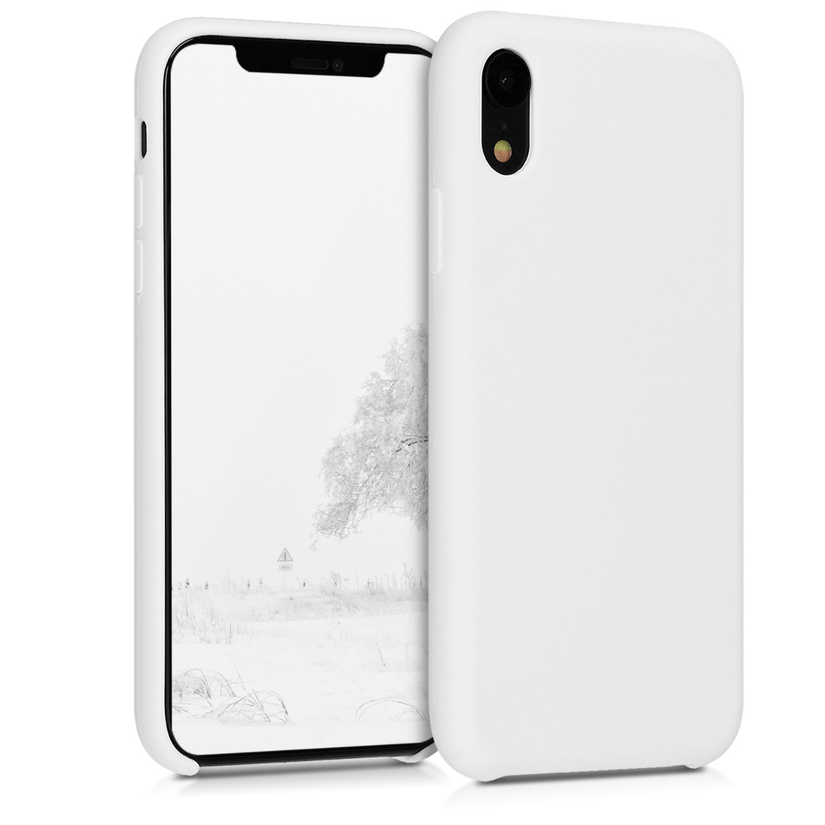 KW TPU Θήκη Σιλικόνης Apple iPhone XR - Soft Flexible Rubber Protective Cover - White 