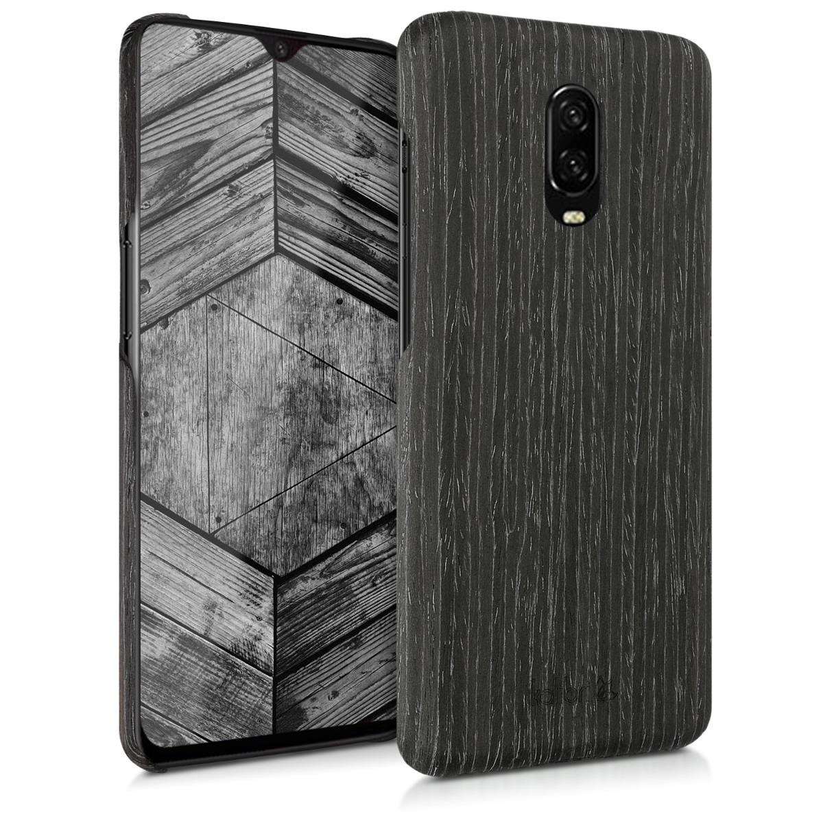 Kalibri Σκληρή Ξύλινη Θήκη OnePlus 6T 