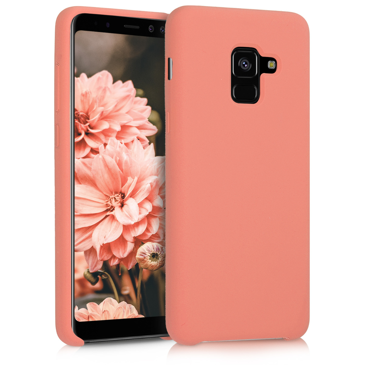 KW Θήκη Σιλικόνης Samsung Galaxy A8 2018 - Coral Matte