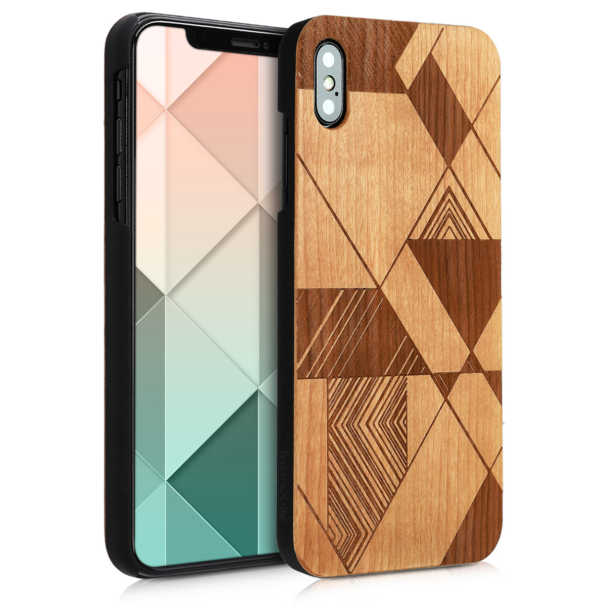 KW Ξύλινη Θήκη iPhone XS Max - Brown