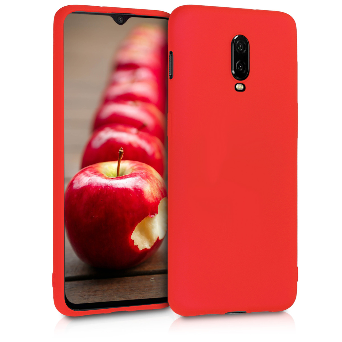 KW Θήκη Σιλικόνης OnePlus 6T - Neon Red