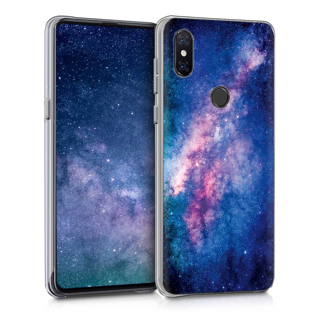KW Σκληρή Θήκη Xiaomi Mi Mix 3 - Light Pink / Dark Pink / Dark Blue