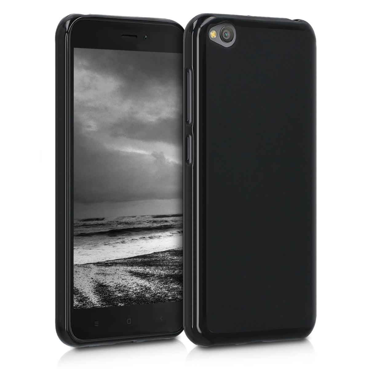 KW Θήκη Σιλικόνης Xiaomi Redmi Go - Black Matte