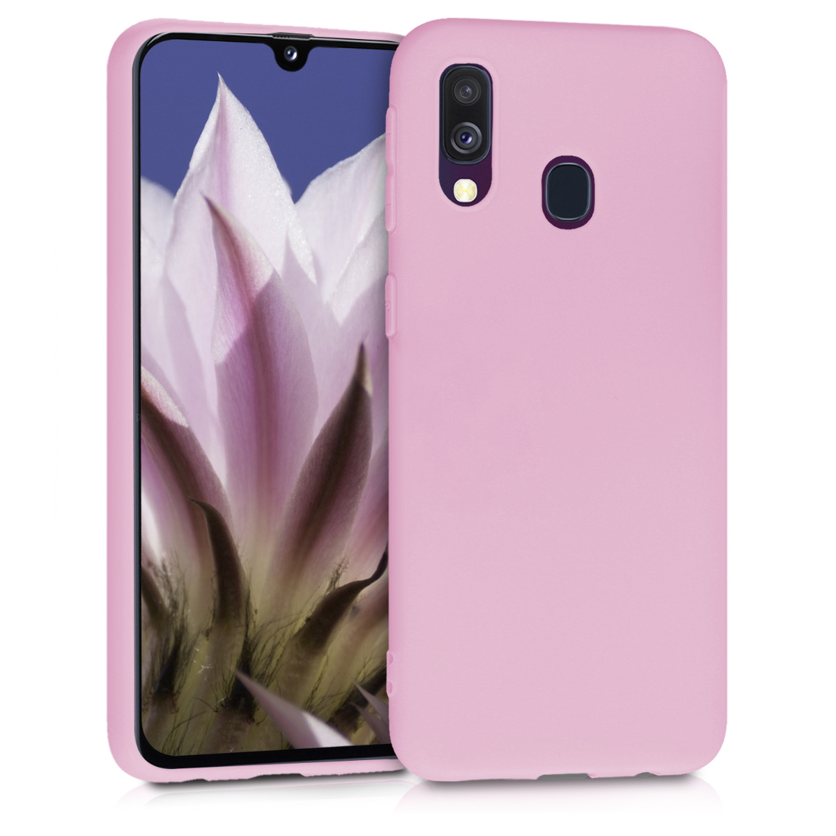 KW Θήκη Σιλικόνης Samsung Galaxy A40 - Antique Pink Matte
