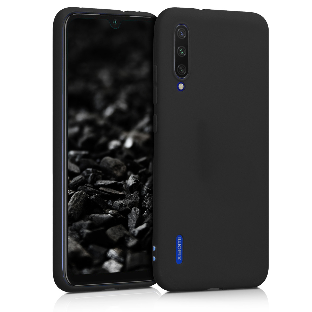 KW Θήκη Σιλικόνης Xiaomi Mi A3 - Black Matte