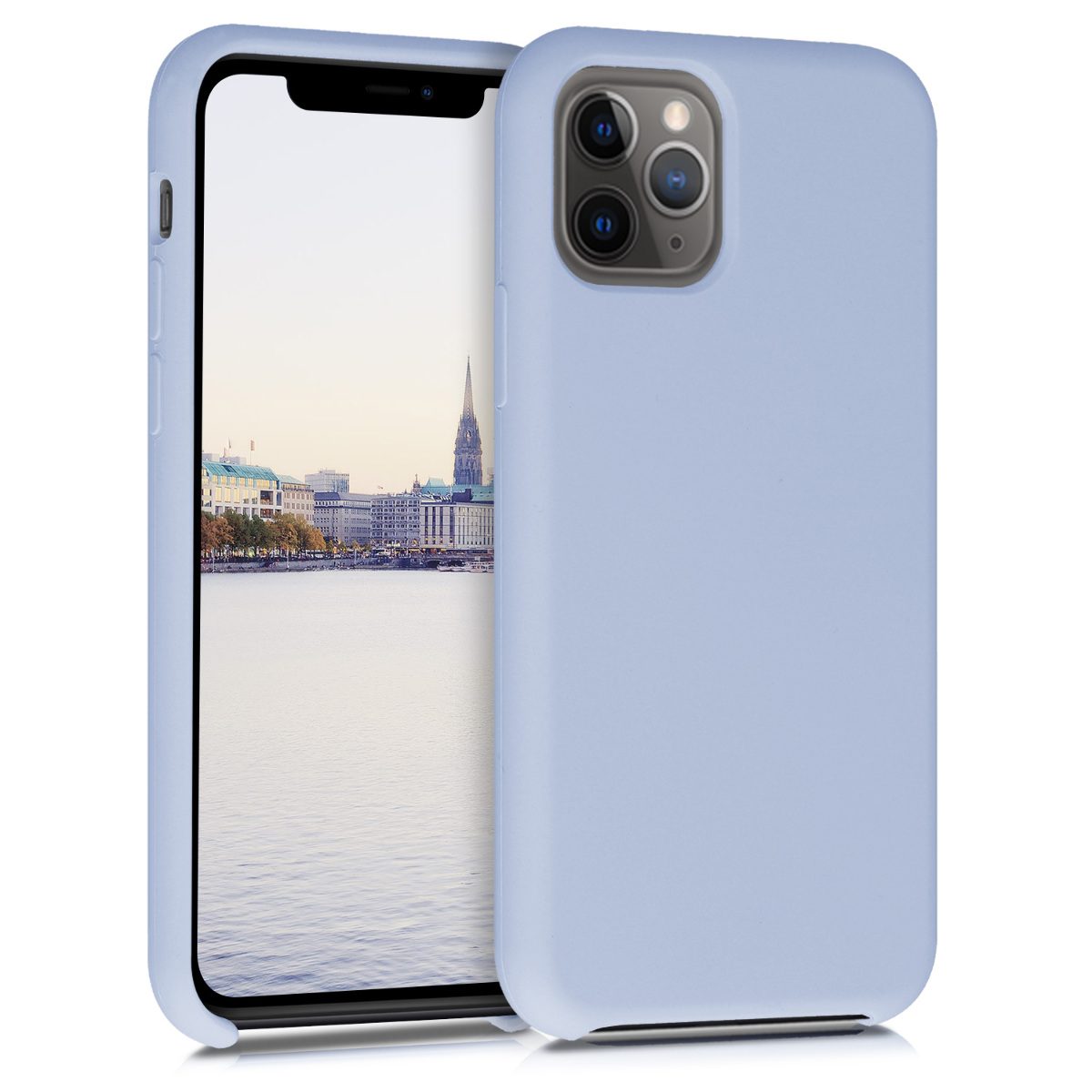 KW Θήκη Σιλικόνης Apple iPhone 11 Pro Max - Soft Flexible Rubber - Light Blue