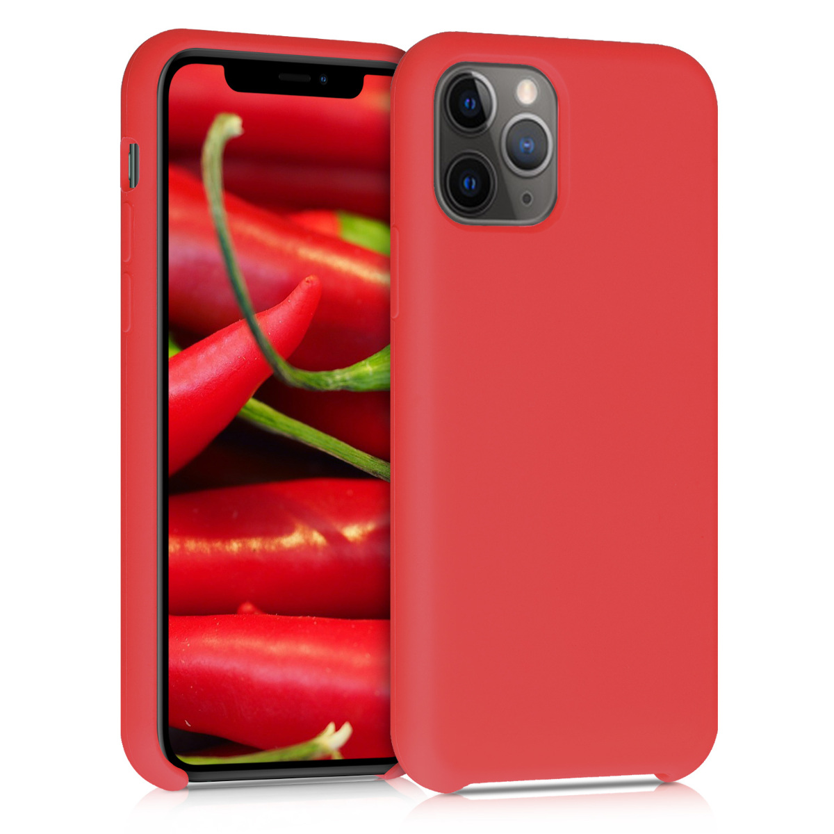 KW Θήκη Σιλικόνης Apple iPhone 11 Pro - Soft Flexible Rubber - Red