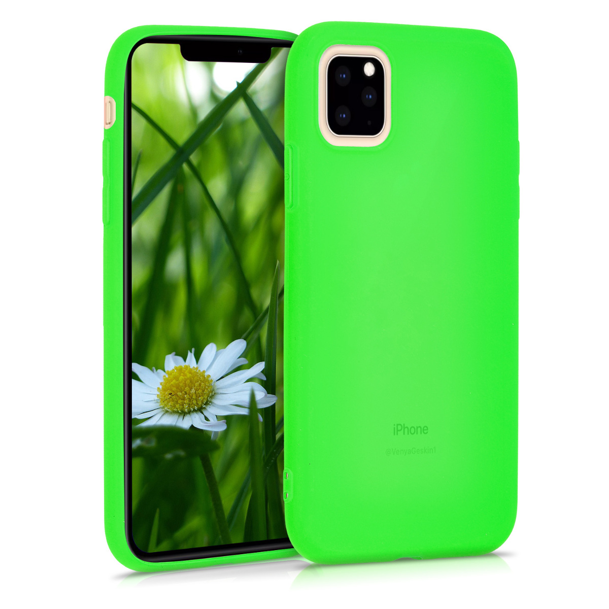 KW Θήκη Σιλικόνης Apple iPhone 11 Pro - Neon Green